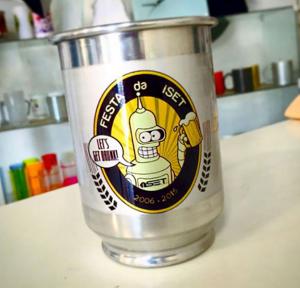 Canecas de Alumínio Personalizada Alumínio  Caneca Alumínio estampa colorida Resinada  600ml